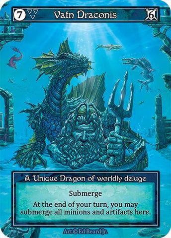 Vatn Draconis - Foil (Dragonlord)(UN)