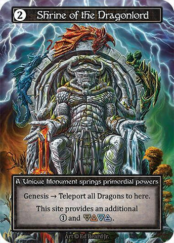 Shrine of the Dragonlord - Foil (Dragonlord)(UN)