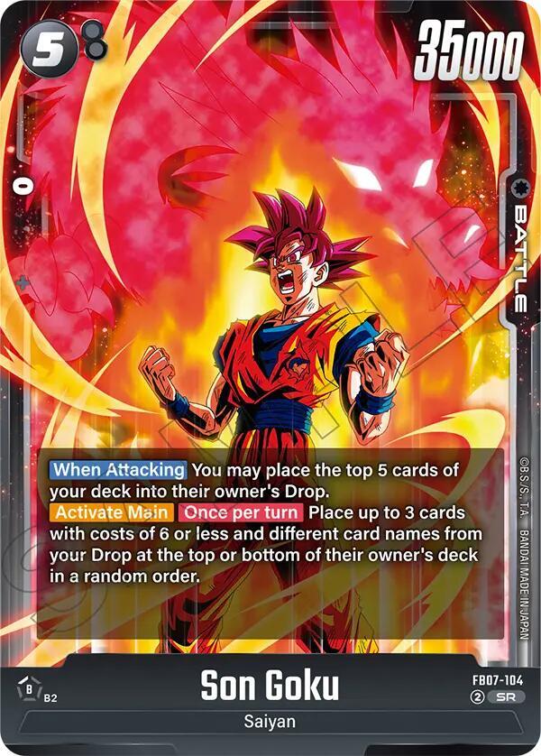 Son Goku [104] [Foil] (FB07-104)(SR)