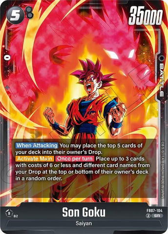 Son Goku [104] [Foil] (FB07-104)(SR)