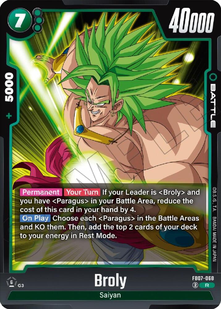 Broly [Foil] (FB07-068)(R)