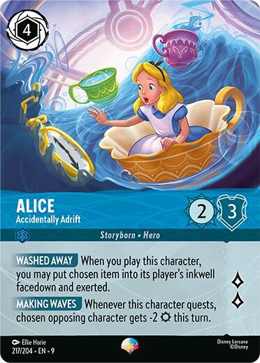 Alice - Accidentally Adrift (Epic) - Holofoil (Fabled)(9-217/204)(EP)