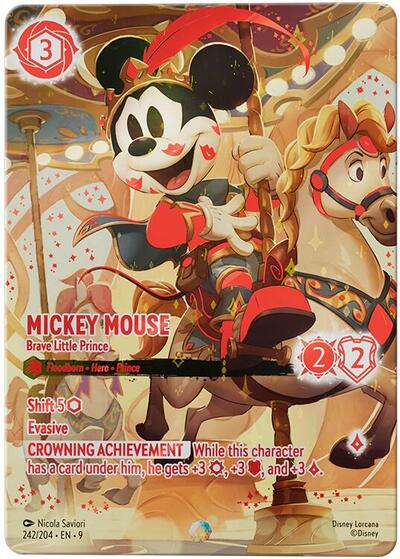 Mickey Mouse - Brave Little Prince (Iconic) - Holofoil (Fabled)(9-242/204)(IC)