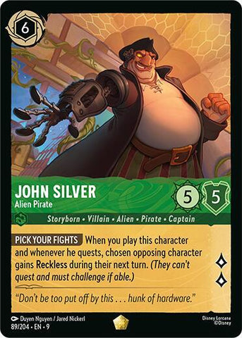 John Silver - Alien Pirate (Fabled)(9-089/204)(L)