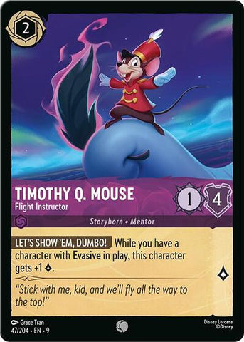 Timothy Q. Mouse - Flight Instructor (Fabled)(9-047/204)(C)