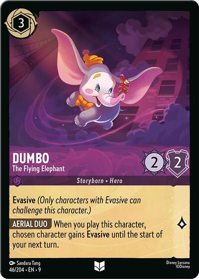 Dumbo - The Flying Elephant - Cold Foil (Fabled)(9-046/204)(U)