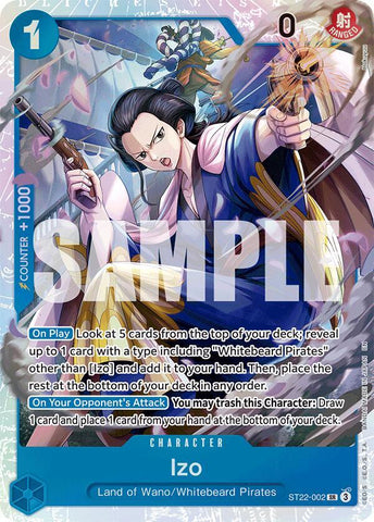 Izo - Foil (Starter Deck 22: Ace & Newgate)(ST22-002)(SR)