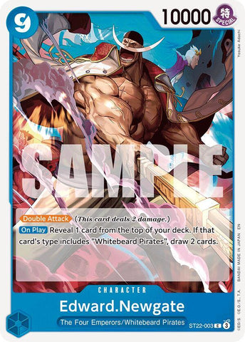 Edward.Newgate (Starter Deck 22: Ace & Newgate)(ST22-003)(C)