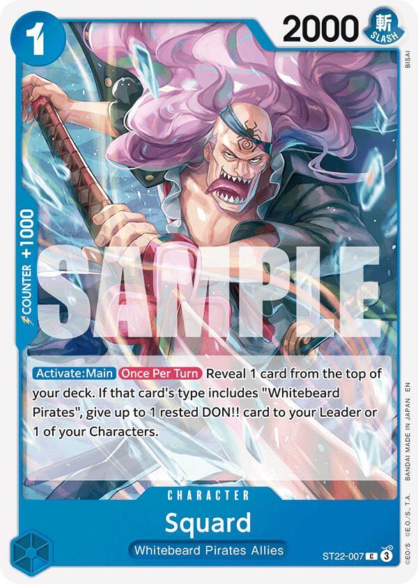 Squard (Starter Deck 22: Ace & Newgate)(ST22-007)(C)
