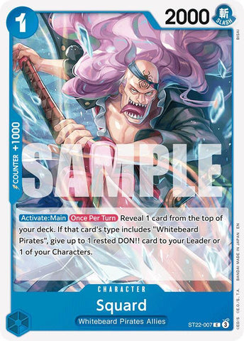 Squard (Starter Deck 22: Ace & Newgate)(ST22-007)(C)