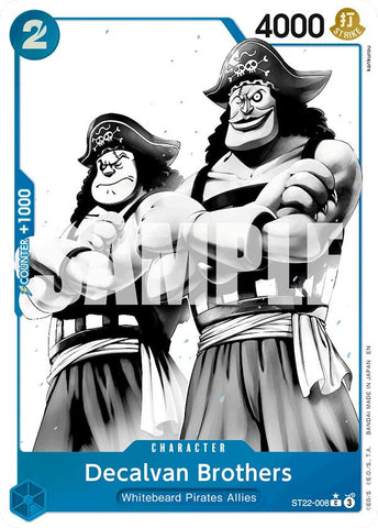 Decalvan Brothers (Parallel) [Starter Deck: Ace & Newgate]