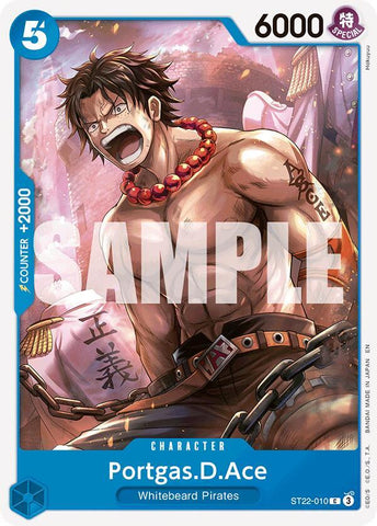 Portgas.D.Ace (Starter Deck 22: Ace & Newgate)(ST22-010)(C)