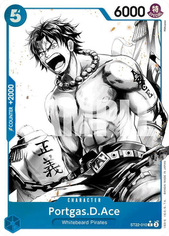 Portgas.D.Ace (Parallel) - Foil (Starter Deck 22: Ace & Newgate)(ST22-010)(C)