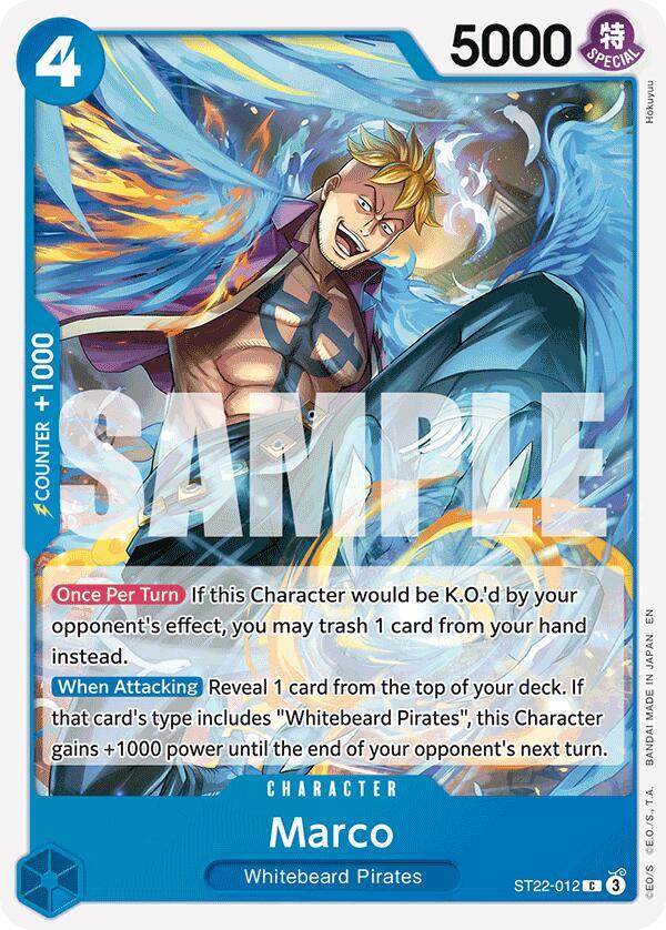 Marco (Starter Deck 22: Ace & Newgate)(ST22-012)(C)