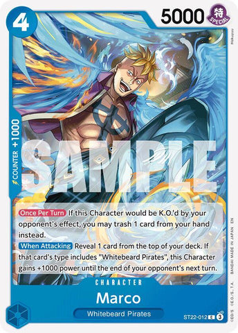 Marco (Starter Deck 22: Ace & Newgate)(ST22-012)(C)