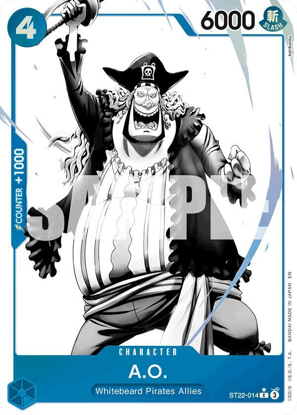 A.O. (Parallel) - Foil (Starter Deck 22: Ace & Newgate)(ST22-014)(C)