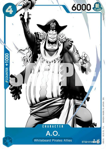 A.O. (Parallel) - Foil (Starter Deck 22: Ace & Newgate)(ST22-014)(C)