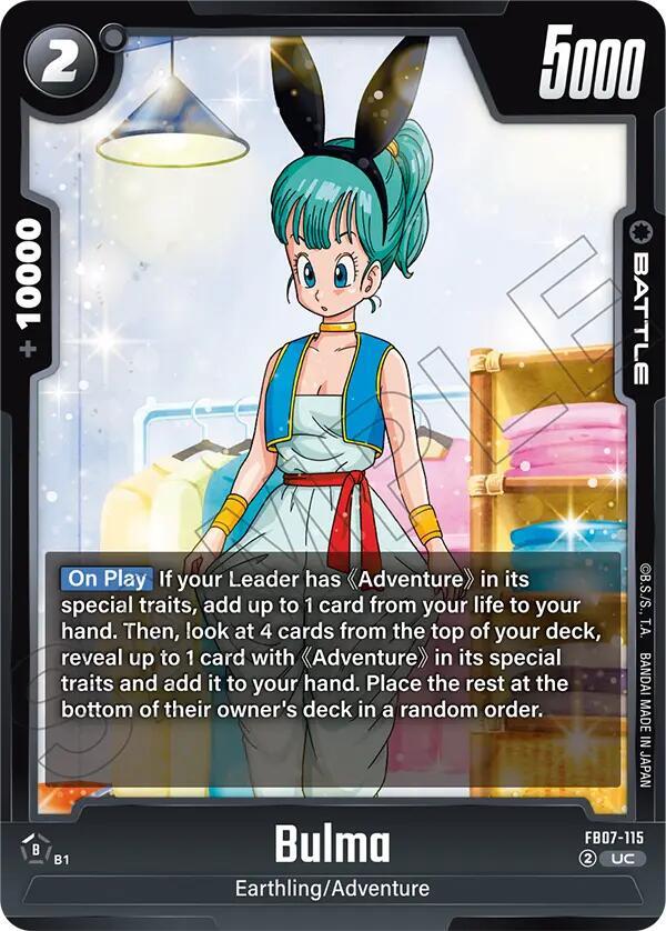 Bulma [115] (FB07-115)(UC)