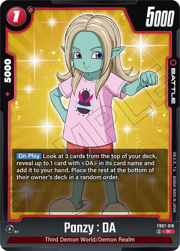 Panzy : DA [Foil] (FB07-016)(R)