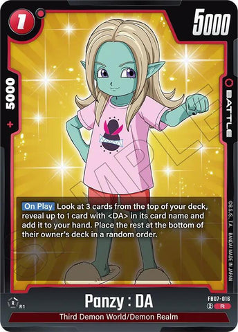 Panzy : DA [Foil] (FB07-016)(R)