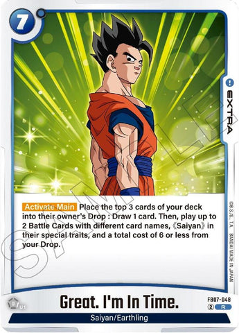 Great. I'm In Time. [Foil] (FB07-048)(R)