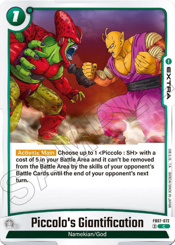 Piccolo's Giantification (FB07-072)(C)