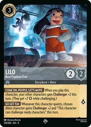 Lilo - Best Explorer Ever (Fabled)(9-174/204)(SR)