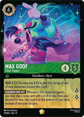 Max Goof - Chart Topper - Cold Foil (Fabled)(9-077/204)(L)