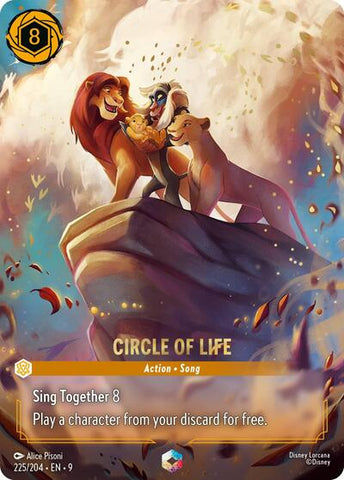 Circle of Life (Enchanted) - Holofoil (Fabled)(9-225/204)(E)