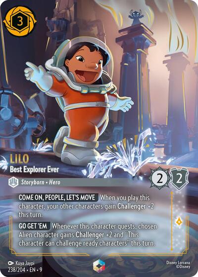 Lilo - Best Explorer Ever (Enchanted) - Holofoil (Fabled)(9-238/204)(E)