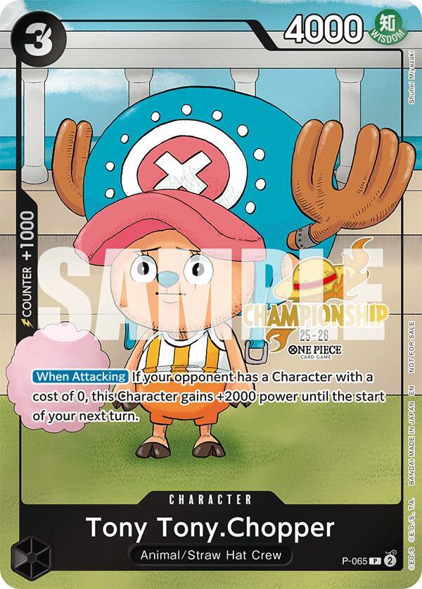 Tony Tony.Chopper [CS 25-26 Event Pack] [Foil] (One Piece Promotion Cards)(P-065)(PR)