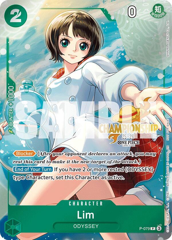 Lim [CS 25-26 Event Pack] [Foil] (One Piece Promotion Cards)(P-079)(PR)