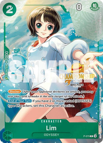 Lim [CS 25-26 Event Pack] [Foil] (One Piece Promotion Cards)(P-079)(PR)