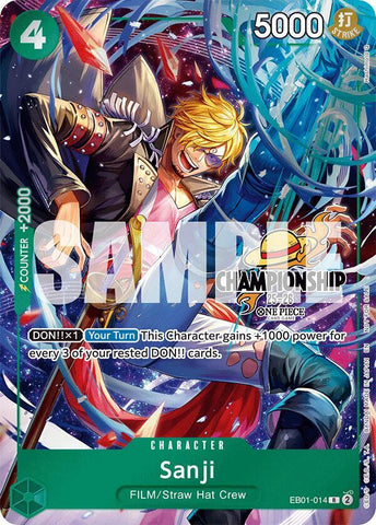 Sanji [CS 25-26 Celebration Pack] [Foil] (One Piece Promotion Cards)(EB01-014)(R)