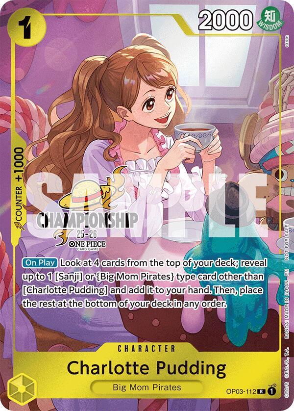 Charlotte Pudding (112) [CS 25-26 Celebration Pack] [Foil] (One Piece Promotion Cards)(OP03-112)(R)