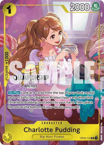 Charlotte Pudding (112) [CS 25-26 Celebration Pack] [Foil] (One Piece Promotion Cards)(OP03-112)(R)
