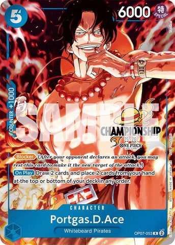 Portgas.D.Ace [CS 25-26 Celebration Pack] [Foil] (One Piece Promotion Cards)(OP07-053)(R)