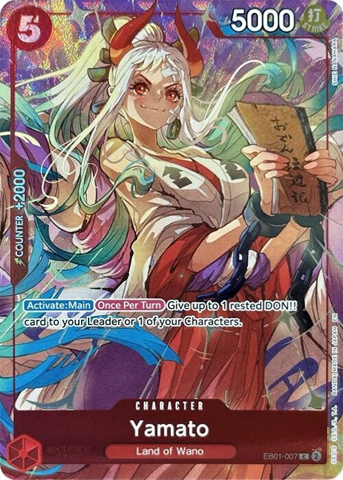 Yamato [Premium Card Collection -Best Selection Vol. 4-] [Foil] (One Piece Promotion Cards)(EB01-007)(C)