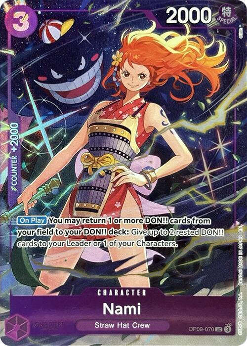 Nami [Premium Card Collection -Best Selection Vol. 4-] [Foil] (One Piece Promotion Cards)(OP09-070)(UC)