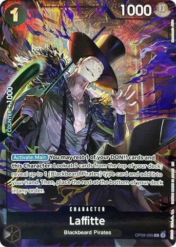 Laffitte [Premium Card Collection -Best Selection Vol. 4-] [Foil] (One Piece Promotion Cards)(OP09-095)(R)