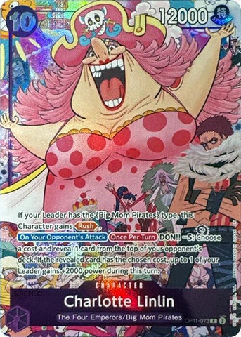 Charlotte Linlin [Premium Card Collection -6 assort vol.1-] [Foil] (One Piece Promotion Cards)(OP11-073)(R)