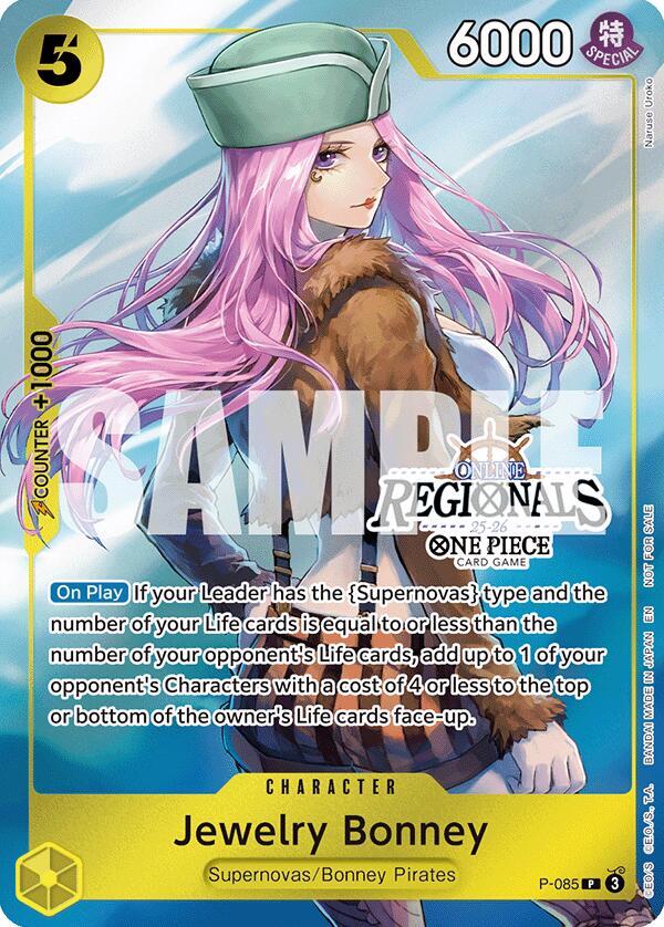 Jewelry Bonney [Online Regional Participation Pack 2025 Vol.2] [Foil] (One Piece Promotion Cards)(P-085)(PR)
