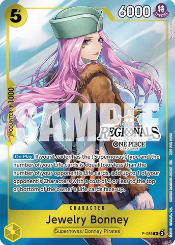 Jewelry Bonney [Online Regional Participation Pack 2025 Vol.2] [Foil] (One Piece Promotion Cards)(P-085)(PR)