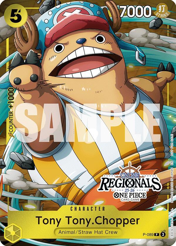 Tony Tony.Chopper [Online Regional Participation Pack 2025 Vol.2] [Foil] (One Piece Promotion Cards)(P-089)(PR)
