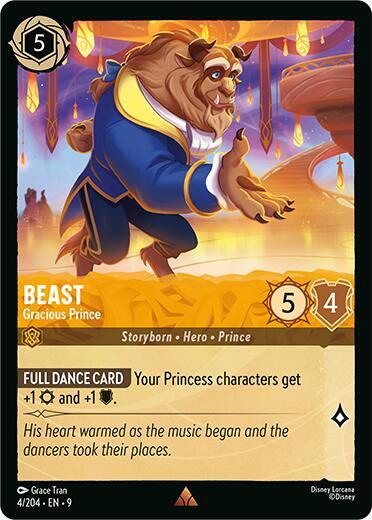 Beast - Gracious Prince - Cold Foil (Fabled)(9-004/204)(R)