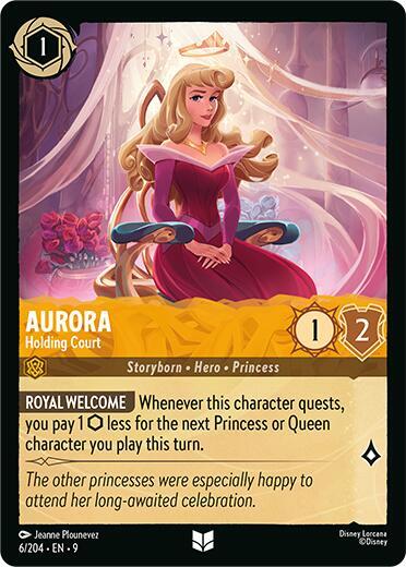 Aurora - Holding Court - Cold Foil (Fabled)(9-006/204)(U)