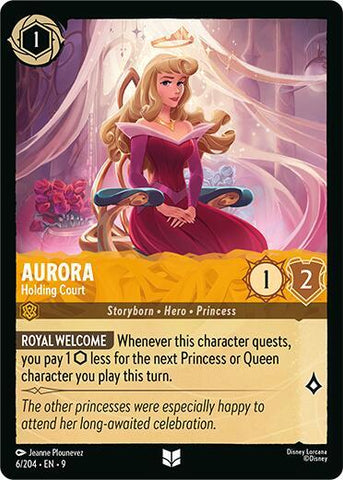 Aurora - Holding Court - Cold Foil (Fabled)(9-006/204)(U)