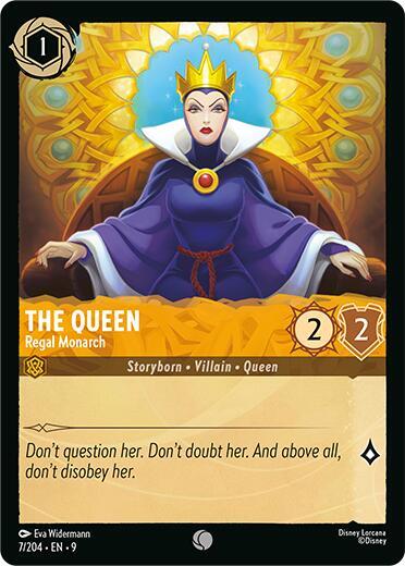 The Queen - Regal Monarch - Cold Foil (Fabled)(9-007/204)(C)