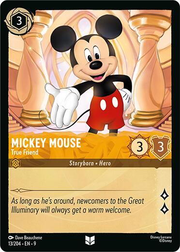 Mickey Mouse - True Friend (Fabled)(9-013/204)(U)