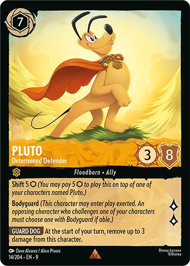 Pluto - Determined Defender (Fabled)(9-014/204)(R)
